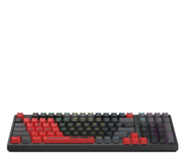 A4 TECH Klawiatura mechaniczna Bloody S98 USB Sports Red (BLMS Red Switches) A4TKLA47261 - 1162681 - zdjęcie 4
